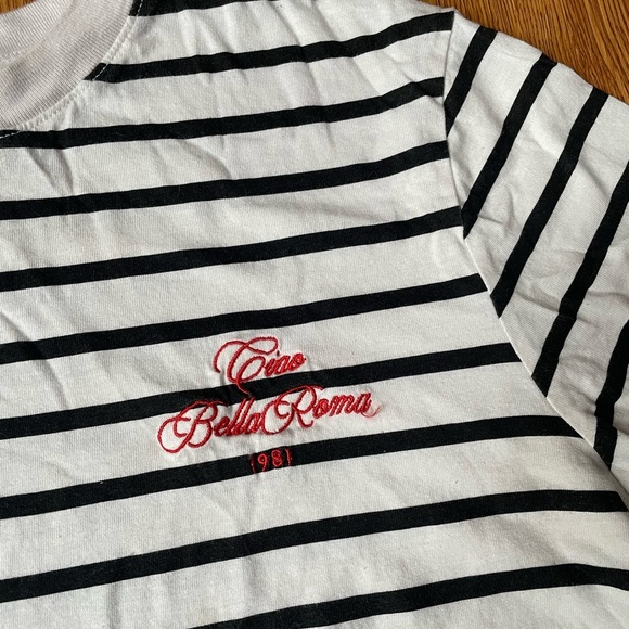 Ciao Bella Roma Striped Tee - Picture 9 of 15